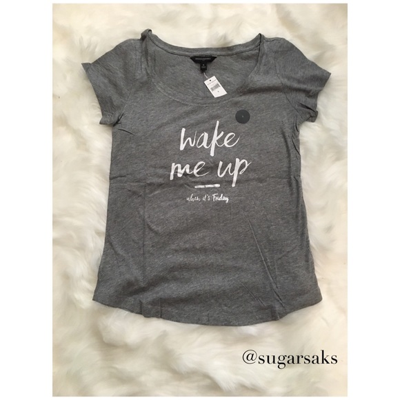 Banana Republic Tops - BANANA REPUBLIC “WAKE....” TEE